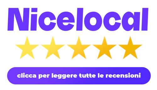 Media Recensioni voto 4.8 su 5 su Nicelocal